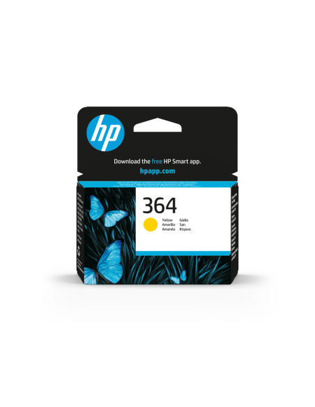 HP Cartucho de tinta original 364 amarillo