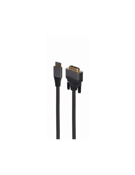 Gembird CC-HDMI-DVI-4K-6 adaptador de cable de vídeo 1,8 m HDMI tipo A (Estándar) Negro