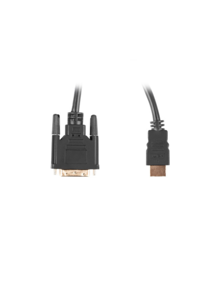 Lanberg CA-HDDV-20CU-0030-BK adaptador de cable de vídeo 3 m HDMI tipo A (Estándar) DVI-D Negro