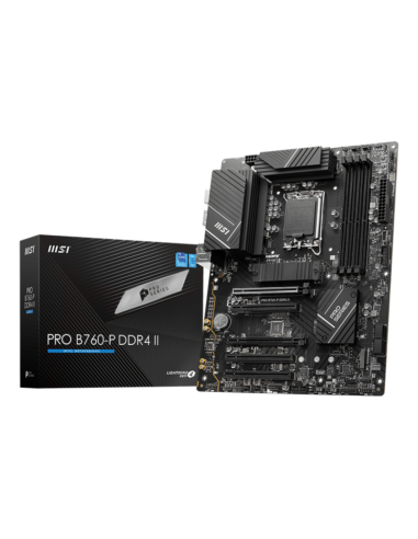 MSI PRO B760-P DDR4 II placa base Intel B760 LGA 1700 ATX