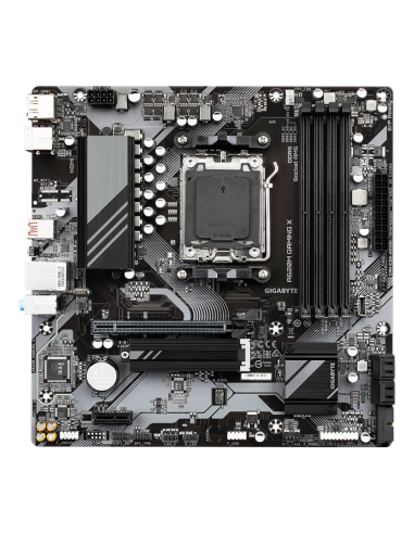 GIGABYTE A620M GAMING X Placa base - Soporta CPUs AMD Ryzen 8000, VRM digital de 8+2+1 fases, hasta 8000MHz DDR5 (OC), 1xPCIe 4.