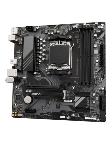GIGABYTE A620M GAMING X Placa base - Soporta CPUs AMD Ryzen 8000, VRM digital de 8+2+1 fases, hasta 8000MHz DDR5 (OC), 1xPCIe 4.
