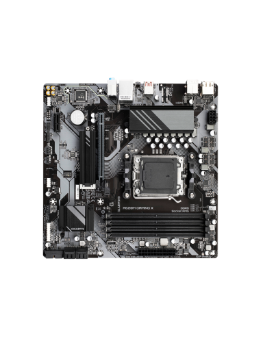GIGABYTE A620M GAMING X Placa base - Soporta CPUs AMD Ryzen 8000, VRM digital de 8+2+1 fases, hasta 8000MHz DDR5 (OC), 1xPCIe 4.