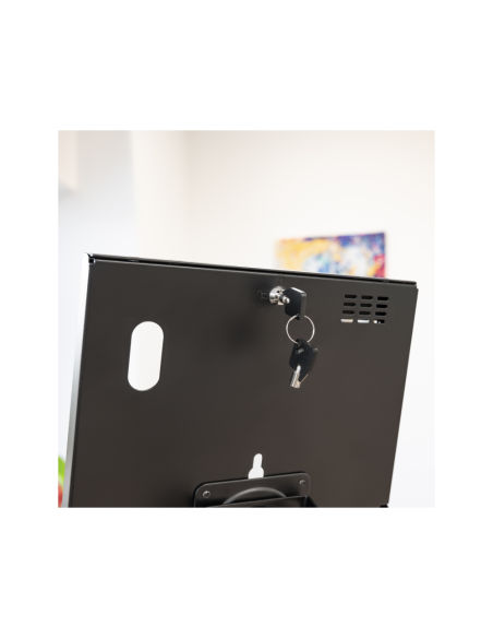 TooQ Marco Antirrobo para Tablets de 14,6”, Negro