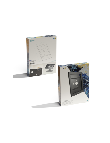 TooQ Marco Antirrobo para Tablets de 14,6”, Negro