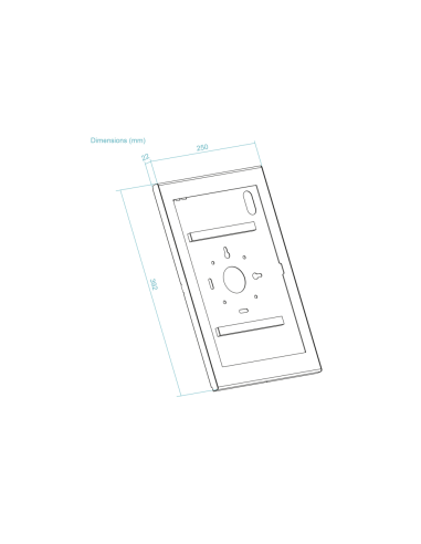 TooQ Marco Antirrobo para Tablets de 14,6”, Negro