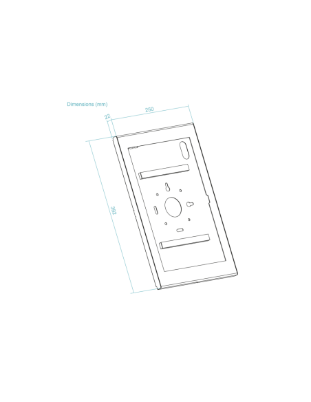 TooQ Marco Antirrobo para Tablets de 14,6”, Negro