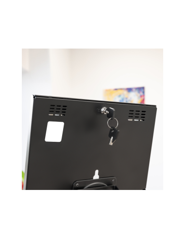 TooQ Marco Antirrobo para Tablets de 12,4” a 13”, Negro