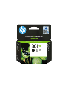 HP Cartucho de tinta original 301XL de alta capacidad negro