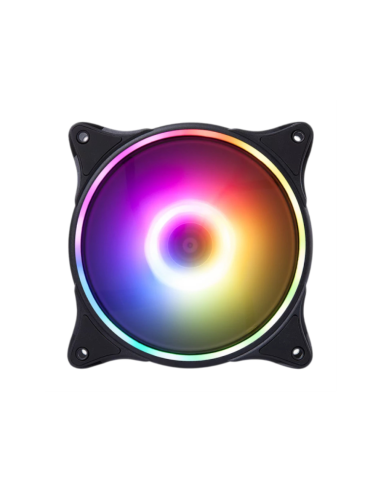 Hiditec N18 ARGB Carcasa del ordenador Ventilador 12 cm Negro
