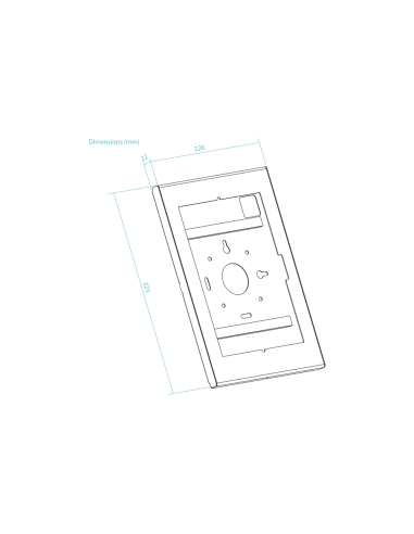 TooQ Marco Antirrobo para Tablets de 11”, Negro