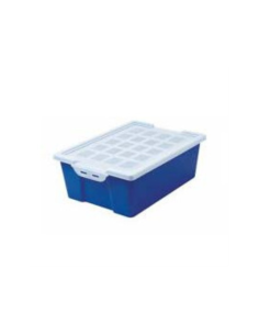 FAIBO Caja apilable para almacenaje con tapa