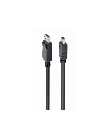 Gembird DisplayPort - HDMI, 3m HDMI tipo A (Estándar) Negro