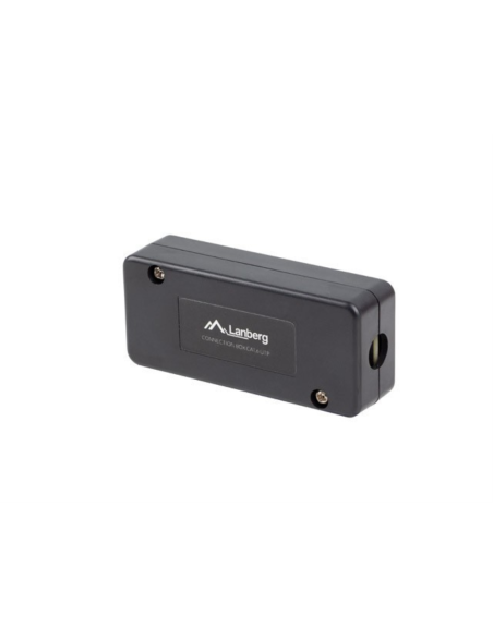 Lanberg PLC-6UL1-B caja de conexiones de red Cat6 Negro
