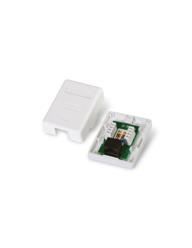 AISENS A138-0296 caja de conexiones de red Cat5e Blanco