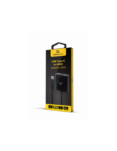 Gembird A-CM-HDMIF-03 Adaptador gráfico USB 3840 x 2160 Pixeles Negro