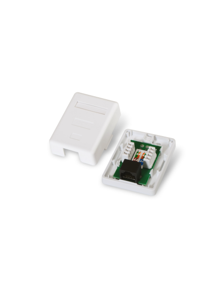AISENS A139-0301 caja de conexiones de red Cat6 Blanco