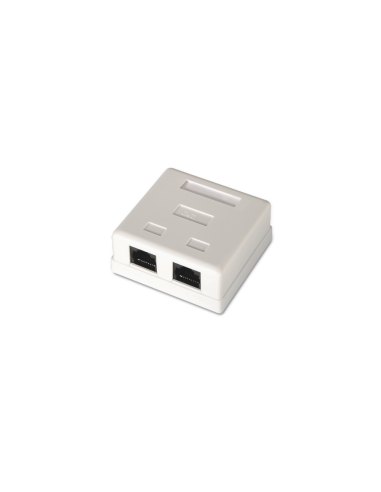 AISENS A139-0302 caja de conexiones de red Cat6 Blanco