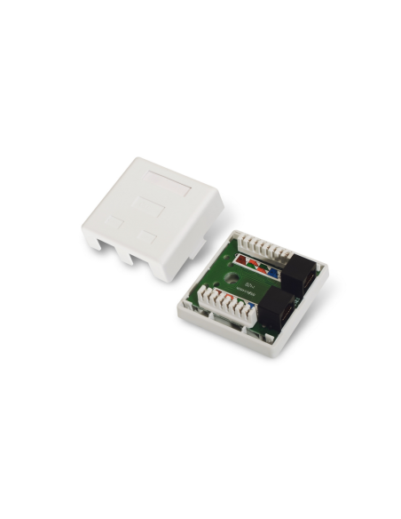AISENS A139-0302 caja de conexiones de red Cat6 Blanco
