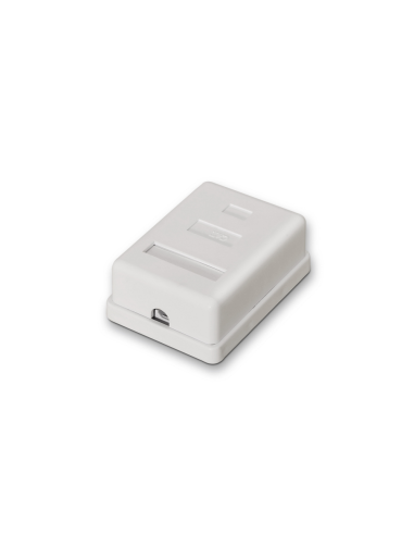 AISENS A139-0303 caja de conexiones de red Cat6 Blanco