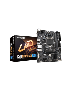 GIGABYTE H510M S2H V3 Placa base - Compatible con procesadores Intel Core 11th CPUs, up to 3200MHz DDR4, 1xPCIe 3.0 M.2, GbE LAN 2
