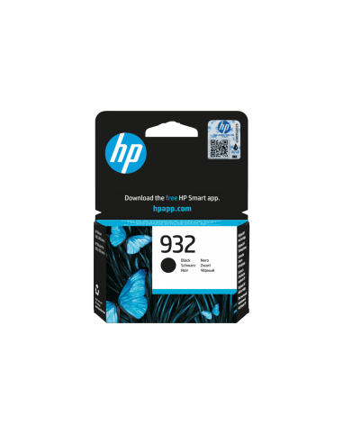 HP Cartucho de tinta original 932 negro
