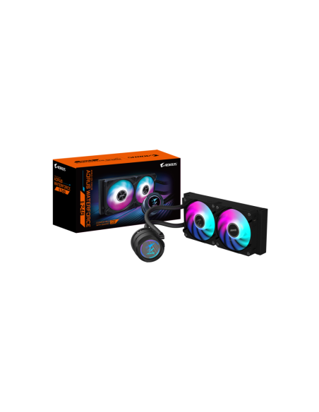 GIGABYTE AORUS WATERFORCE II 240 Procesador Sistema de refrigeración líquida todo en uno 12 cm Negro