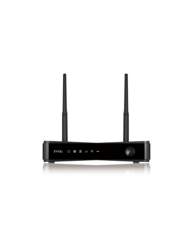 Zyxel LTE3301-PLUS router inalámbrico Gigabit Ethernet Doble banda (2,4 GHz / 5 GHz) 4G Negro