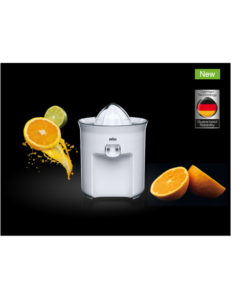 Braun CJ 3050 prensa de cítricos eléctricos 60 W Verde, Blanco