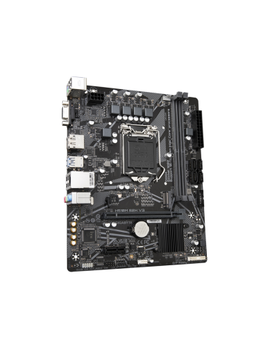 GIGABYTE H510M S2H V3 Placa base - Compatible con procesadores Intel Core 11th CPUs, up to 3200MHz DDR4, 1xPCIe 3.0 M.2, GbE LAN
