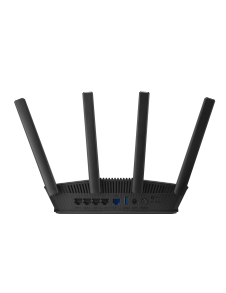 ASUS RT-BE58U V2 router inalámbrico 2.5 Gigabit Ethernet Doble banda (2,4 GHz / 5 GHz) Negro