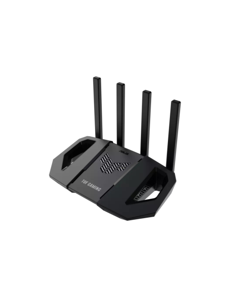 ASUS TUF-BE3600 router inalámbrico Gigabit Ethernet Doble banda (2,4 GHz / 5 GHz) Negro