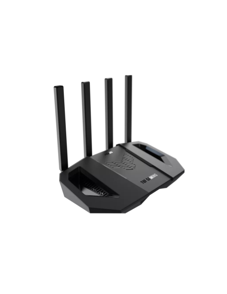 ASUS TUF-BE3600 router inalámbrico Gigabit Ethernet Doble banda (2,4 GHz / 5 GHz) Negro