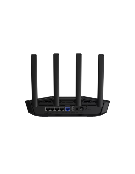 ASUS TUF-BE3600 router inalámbrico Gigabit Ethernet Doble banda (2,4 GHz / 5 GHz) Negro
