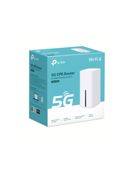 TP-Link Archer NX200 router inalámbrico Gigabit Ethernet Doble banda (2,4 GHz / 5 GHz) 5G Blanco