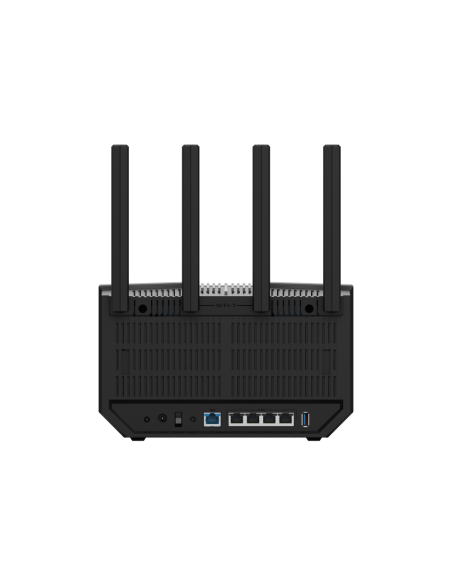 ASUS RT-BE92U router inalámbrico 10 Gigabit Ethernet Tribanda (2.4 GHz / 5 GHz / 6 GHz) Negro