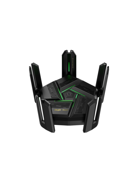 Ruijie Networks RG-EW7200BE PRO router inalámbrico Doble banda (2,4 GHz / 5 GHz) Negro