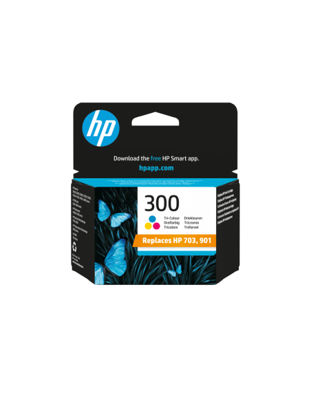 HP Cartucho de tinta original 300 Tri-color