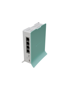Mikrotik hAP router inalámbrico Gigabit Ethernet Banda única (2,4 GHz) Verde, Blanco