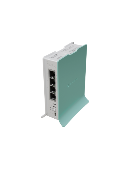 Mikrotik hAP router inalámbrico Gigabit Ethernet Banda única (2,4 GHz) Verde, Blanco