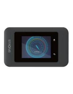 Strong 4G+ LTE MiFi Hotspot Router Wi-Fi 1200 router inalámbrico Doble banda (2,4 GHz / 5 GHz) Negro