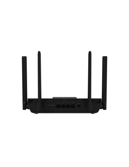 ASUS RT-BE50 BE3600 router inalámbrico 2.5 Gigabit Ethernet Doble banda (2,4 GHz / 5 GHz) Negro