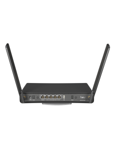 Mikrotik hAP ac³ router inalámbrico Gigabit Ethernet Doble banda (2,4 GHz / 5 GHz) Negro