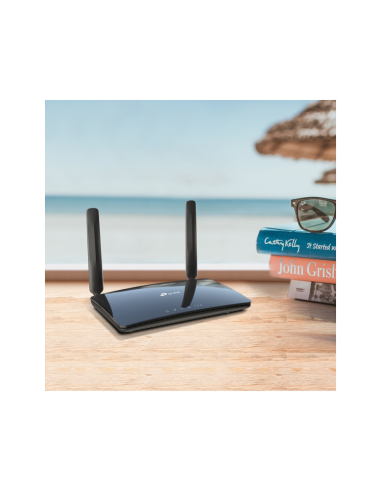 TP-Link Archer MR400 router inalámbrico Ethernet rápido Doble banda (2,4 GHz / 5 GHz) 4G Negro