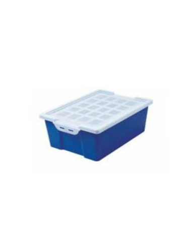 FAIBO Caja apilable para almacenaje con tapa