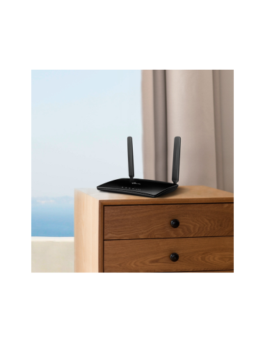TP-Link TL-MR6400 router inalámbrico Ethernet rápido Banda única (2,4 GHz) 4G Negro