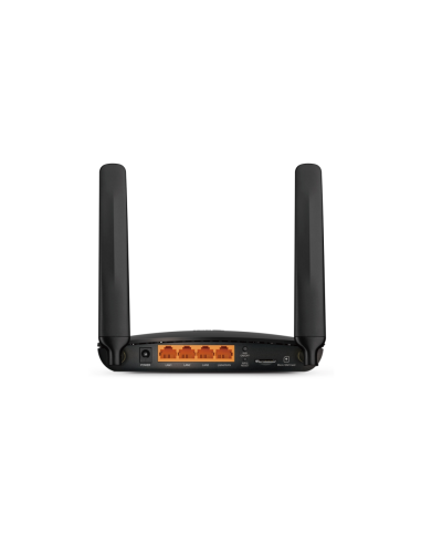 TP-Link Archer MR200 router inalámbrico Ethernet rápido Doble banda (2,4 GHz / 5 GHz) 4G Negro