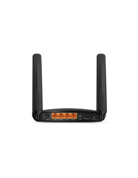 TP-Link Archer MR200 router inalámbrico Ethernet rápido Doble banda (2,4 GHz / 5 GHz) 4G Negro