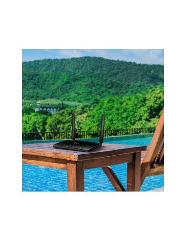 TP-Link Archer MR200 router inalámbrico Ethernet rápido Doble banda (2,4 GHz / 5 GHz) 4G Negro