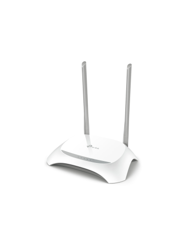 TP-Link TL-WR850N router inalámbrico Ethernet rápido Banda única (2,4 GHz) Gris, Blanco